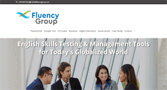 Desktop Screenshot of fluencygroup.com